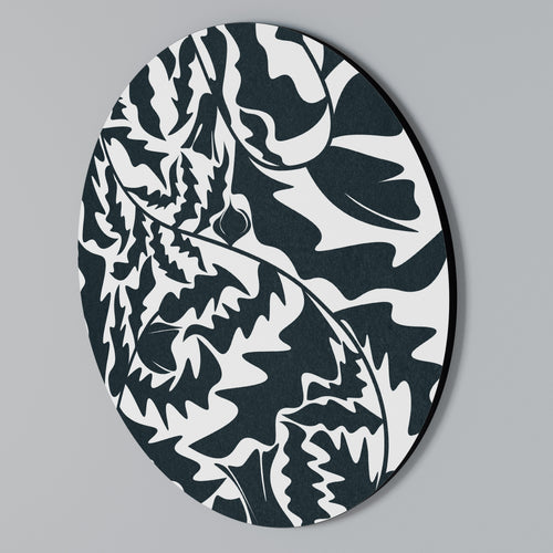 ETHEREAL ORNAMENT Arte de pared redondo