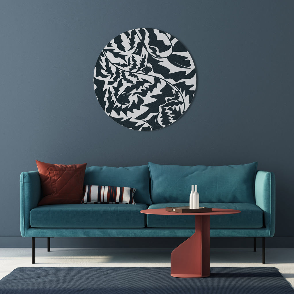 ETHEREAL ORNAMENT Round Wall Art
