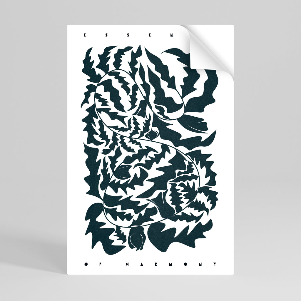 ETHEREAL ORNAMENT Peel and Stick Vertical Poster