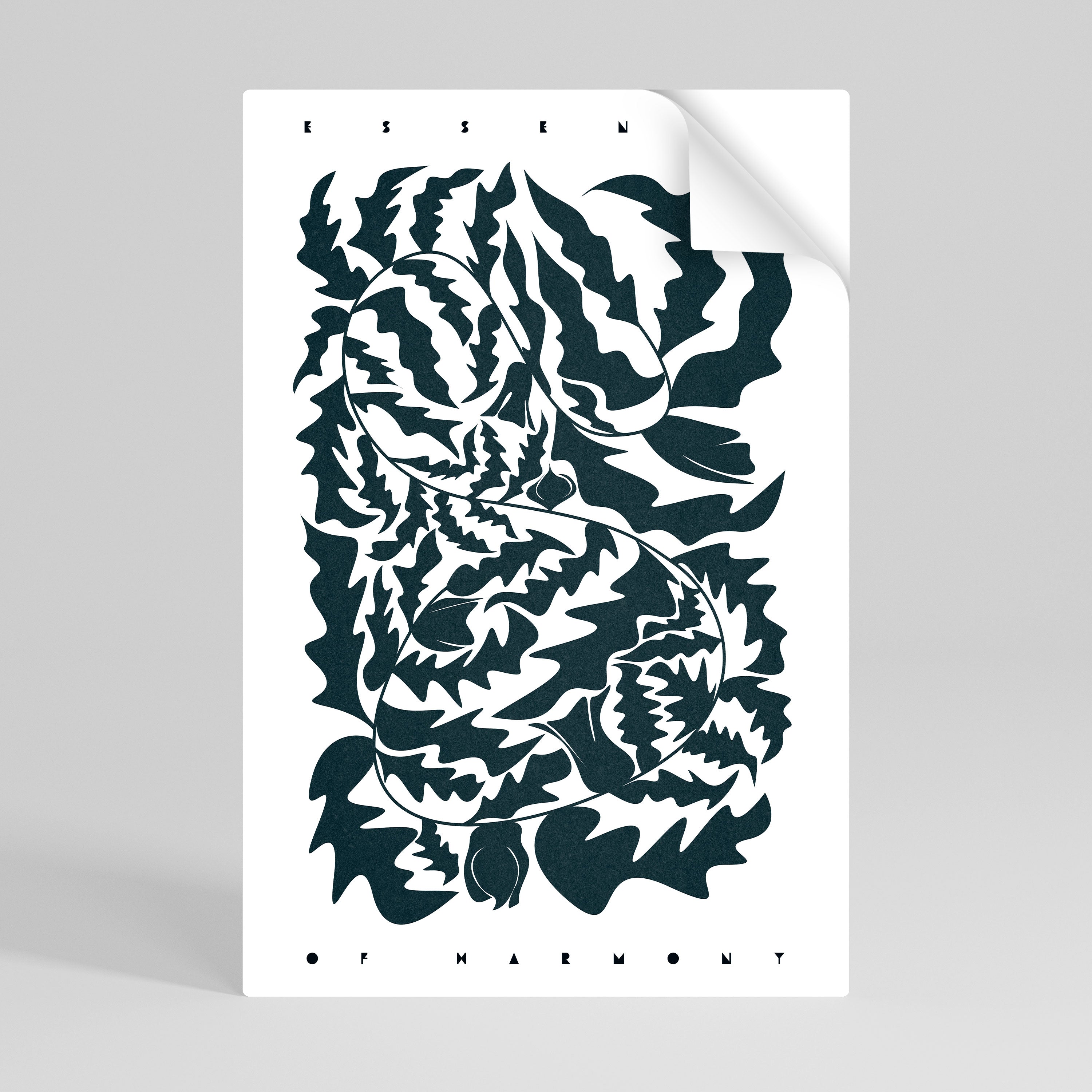 ETHEREAL ORNAMENT Póster adhesivo vertical