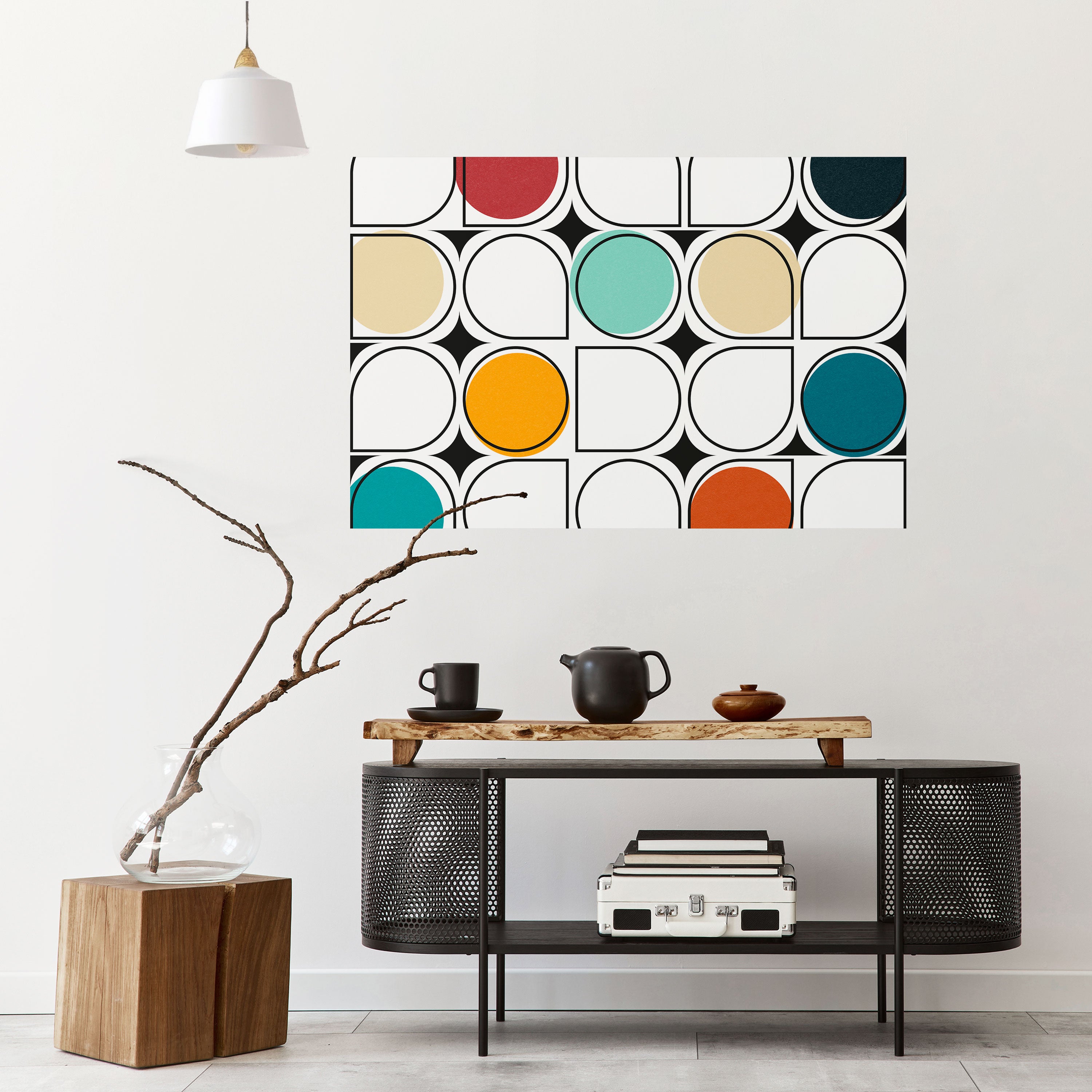 Póster horizontal autoadhesivo HUE HARMONY