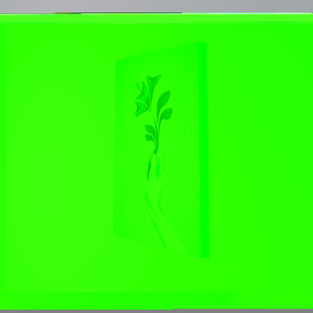 TAKE IT OR LEAF IT Cuadro en lienzo vertical