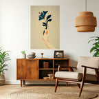 TAKE IT OR LEAF IT Póster Vertical Adhesivo