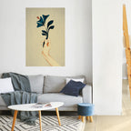 TAKE IT OR LEAF IT Póster Vertical Adhesivo