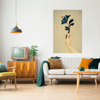 TAKE IT OR LEAF IT Póster Vertical Adhesivo