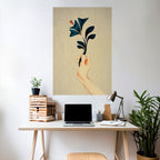 TAKE IT OR LEAF IT Póster Vertical Adhesivo