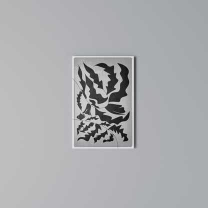SHARP SHADOWS Vertical Canvas Print