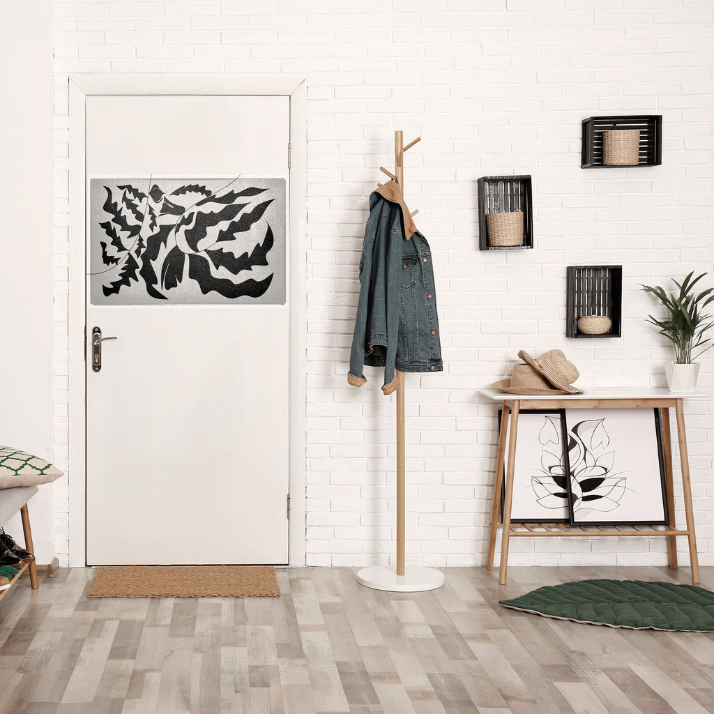 Póster horizontal autoadhesivo SHARP SHADOWS