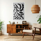 SHARP SHADOWS Peel and Stick Vertical Poster