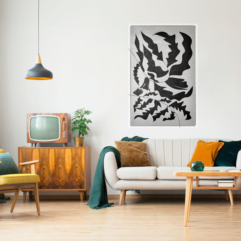 SHARP SHADOWS Peel and Stick Vertical Poster