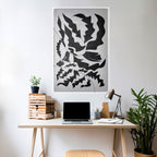 SHARP SHADOWS Peel and Stick Vertical Poster