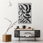 SHARP SHADOWS Peel and Stick Vertical Poster