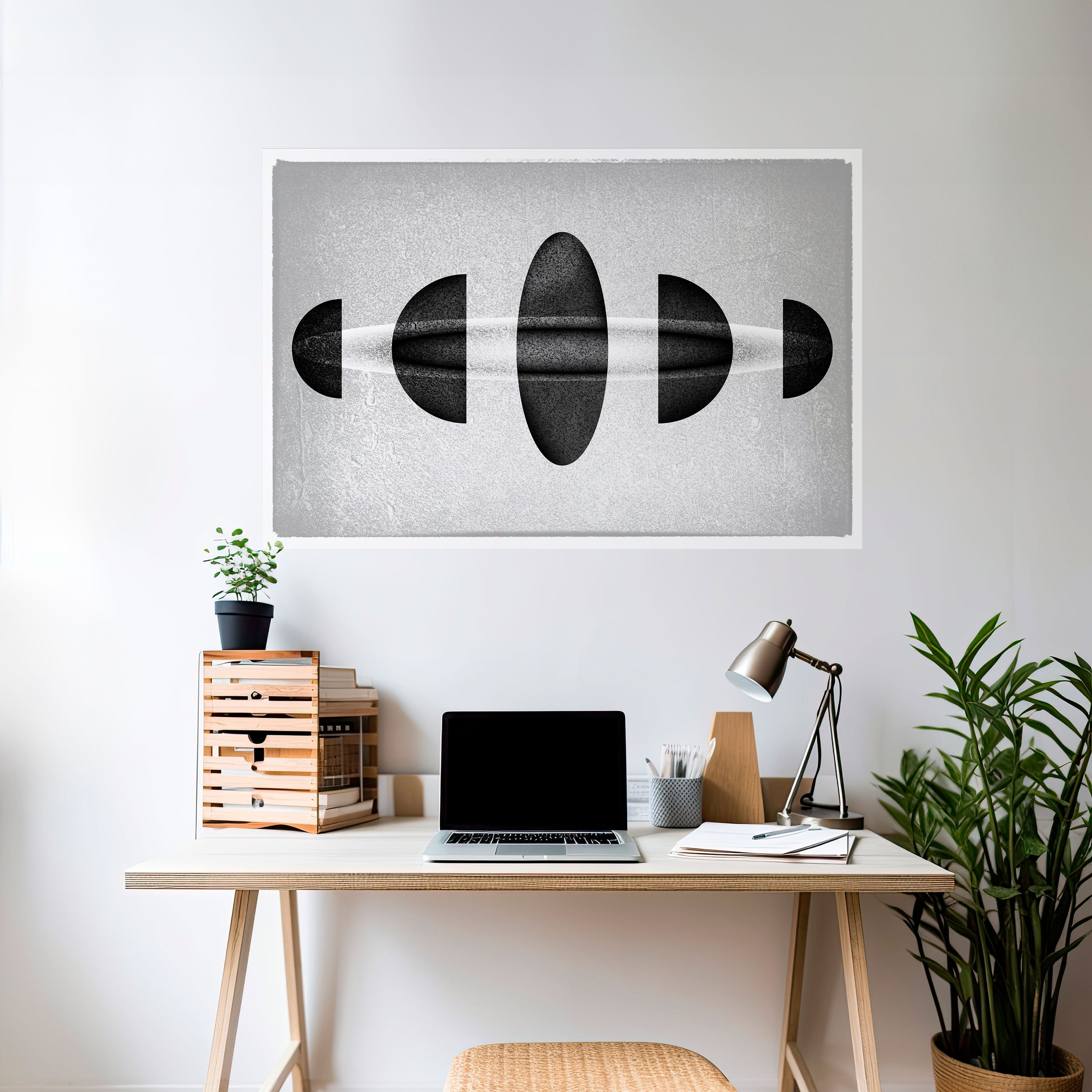 Póster horizontal autoadhesivo OBSIDIAN ODYSSEY