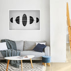 OBSIDIAN ODYSSEY Peel and Stick Horizontal Poster