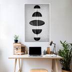 OBSIDIAN ODYSSEY Póster Vertical Adhesivo