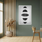 OBSIDIAN ODYSSEY Póster Vertical Adhesivo