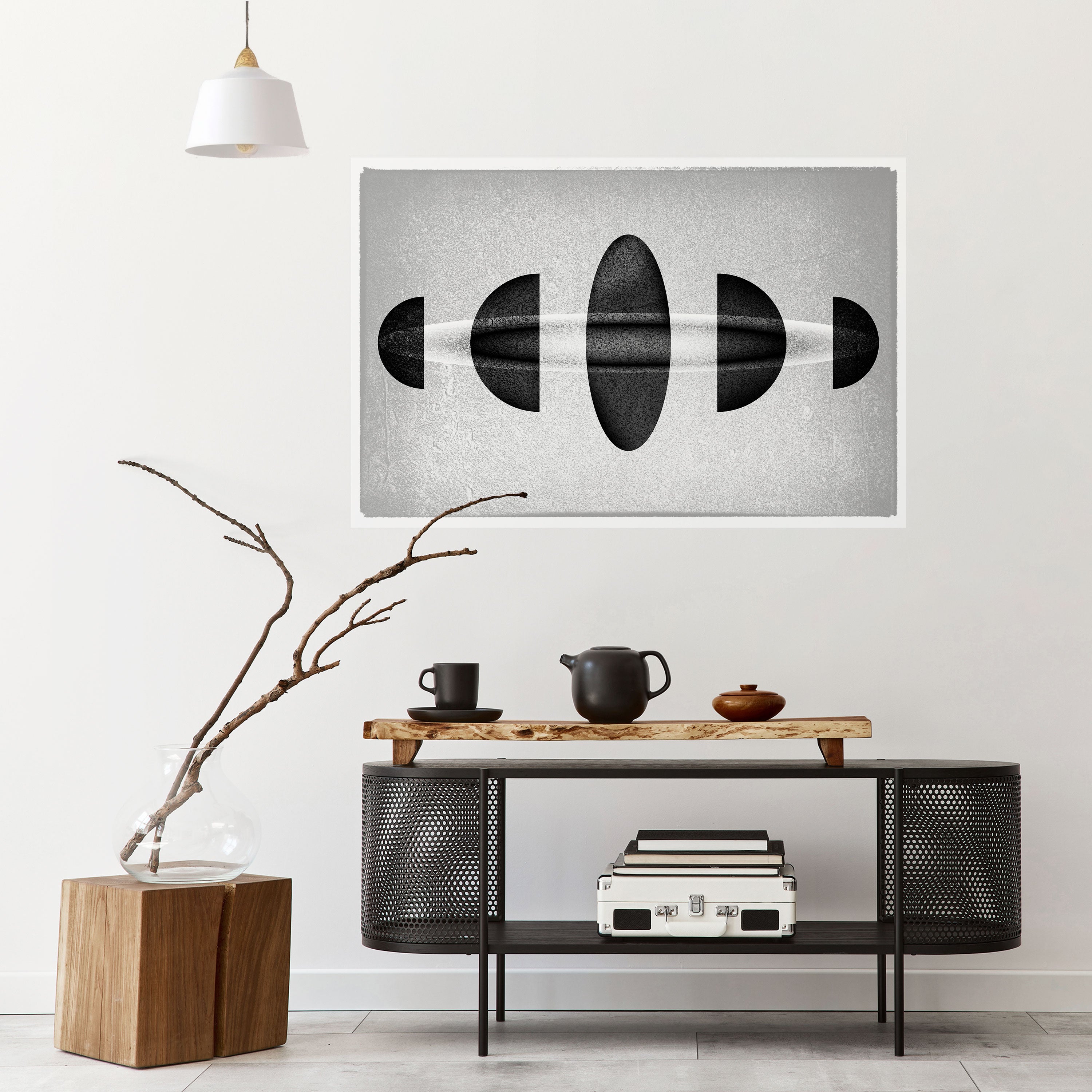 Póster horizontal autoadhesivo OBSIDIAN ODYSSEY