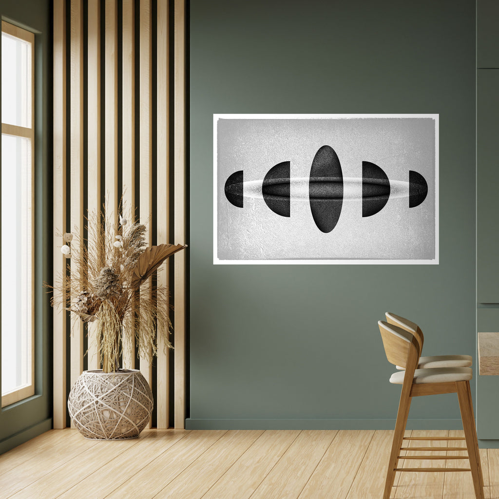 Póster horizontal autoadhesivo OBSIDIAN ODYSSEY