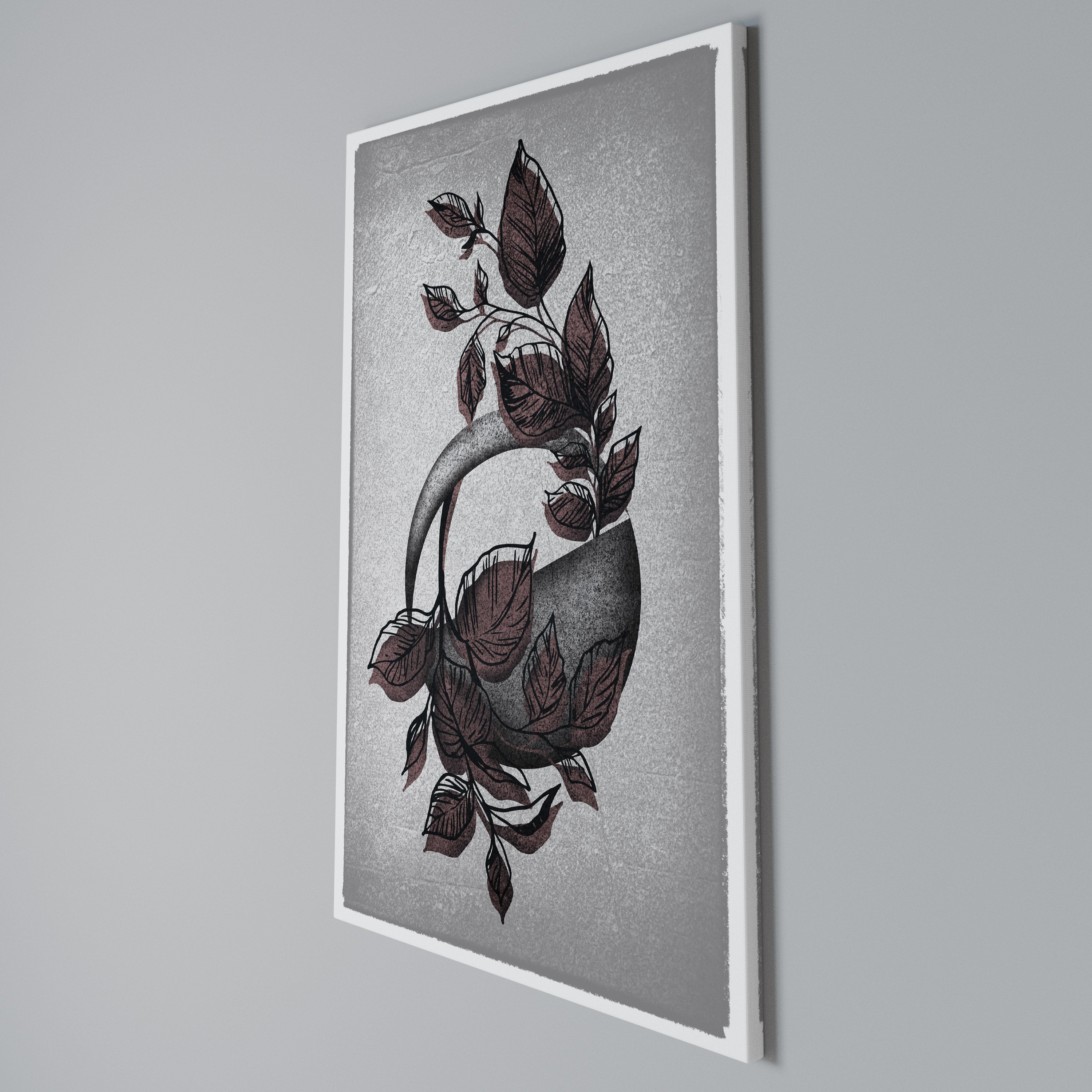 GRAPHIC WONDER Cuadro en lienzo vertical