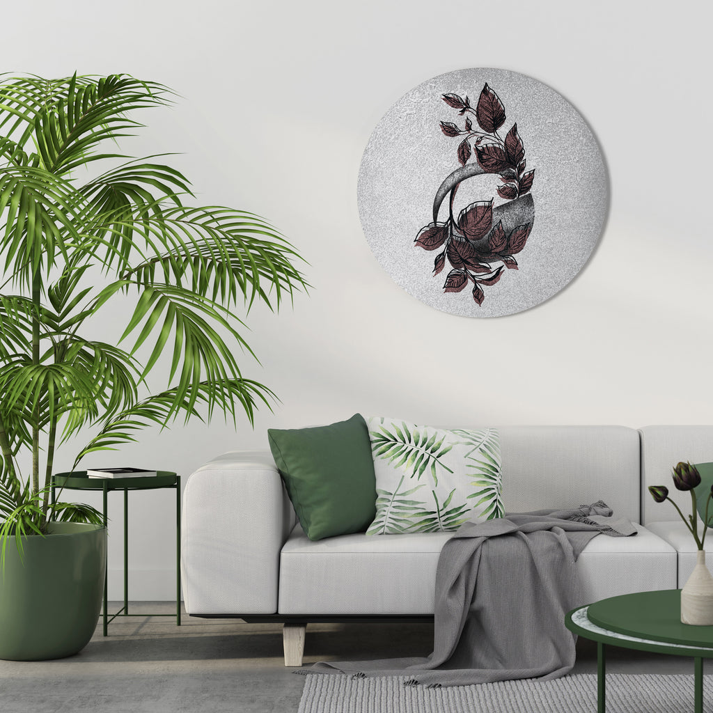 GRAPHIC WONDER Round Wall Art