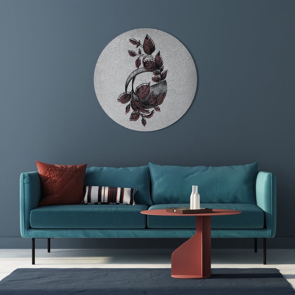 GRAPHIC WONDER Round Wall Art