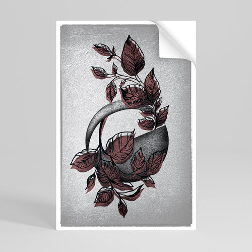 GRAPHIC WONDER Peel and Stick Vertical Poster