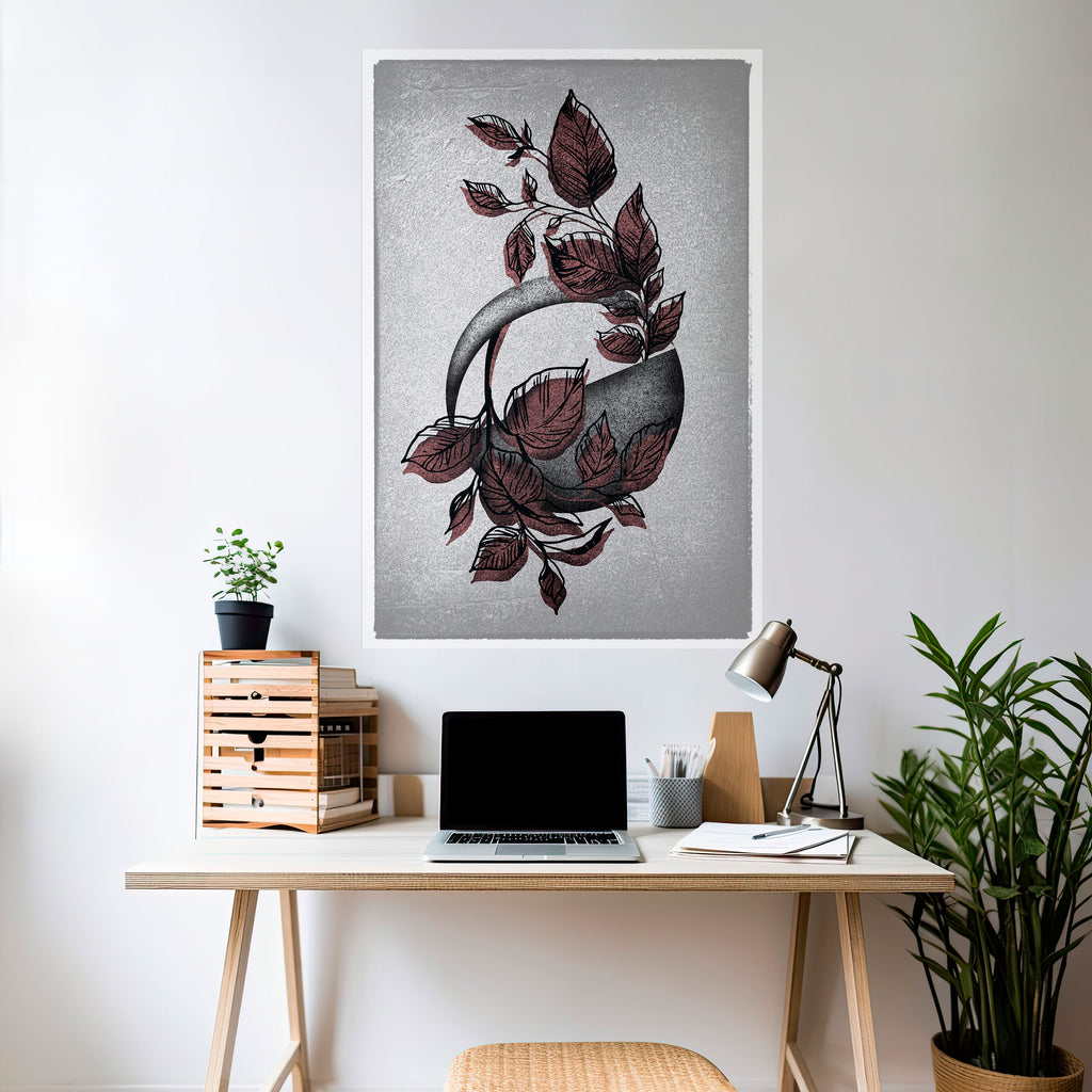 GRAPHIC WONDER Peel and Stick Vertical Poster