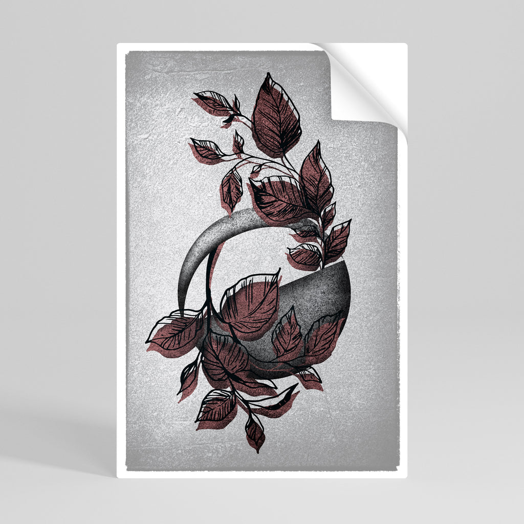 GRAPHIC WONDER Peel and Stick Vertical Poster