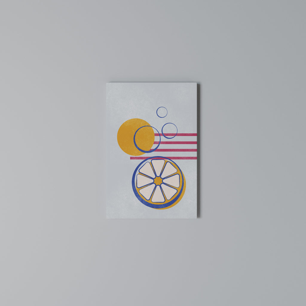 CITRUS SPARK Cuadro en lienzo vertical