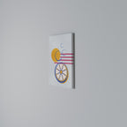 CITRUS SPARK Cuadro en lienzo vertical