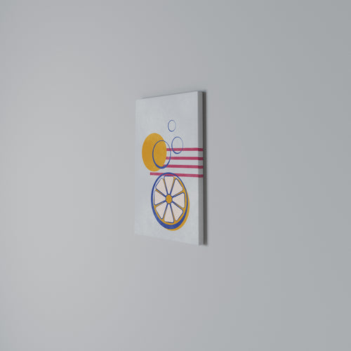 CITRUS SPARK Cuadro en lienzo vertical