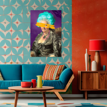 BAROQUE CHIC Cuadro en lienzo vertical