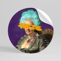BAROQUE CHIC Vinilo adhesivo redondo