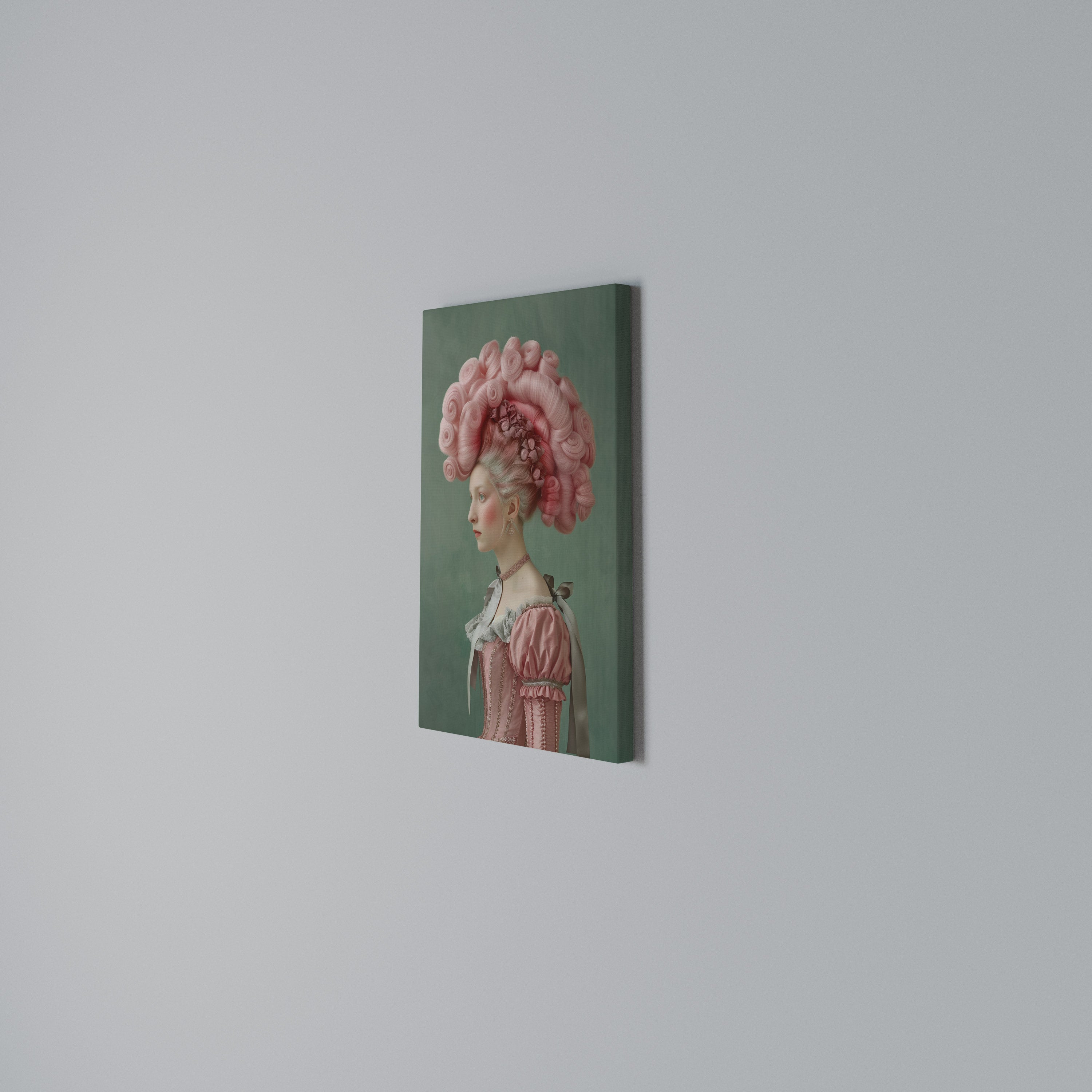 BAROQUE FUSION Cuadro en lienzo vertical