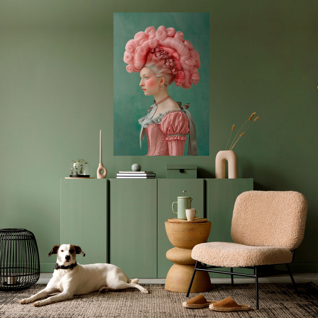 BAROQUE FUSION Peel and Stick Vertical Poster