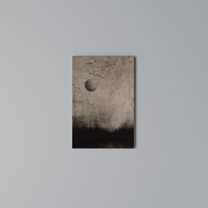 MOONBEAM THOUGHTS Cuadro en lienzo vertical