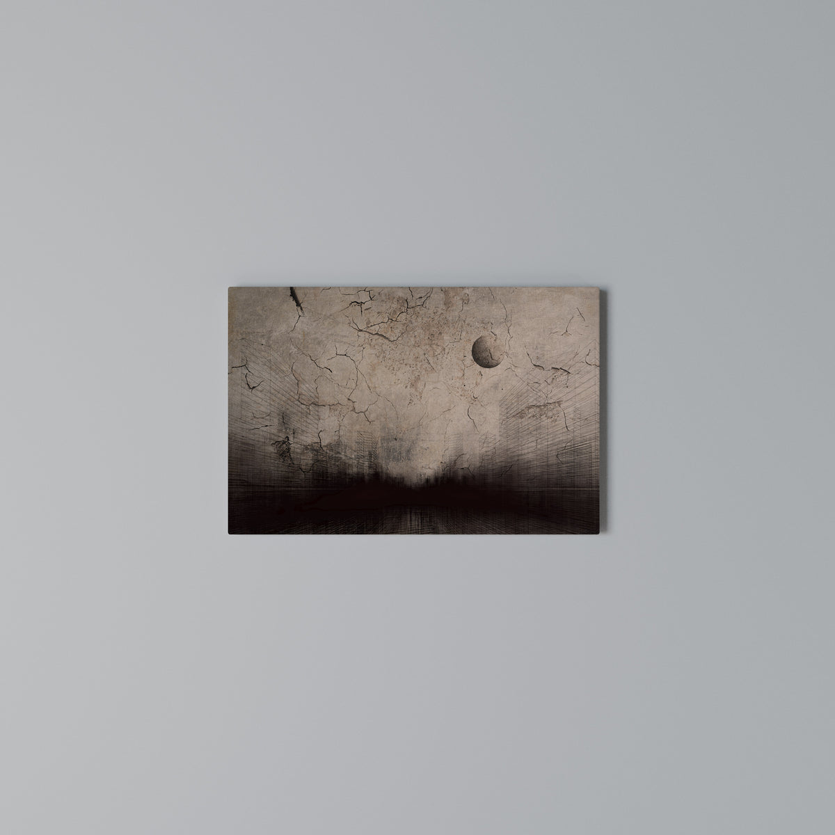 MOONBEAM THOUGHTS Cuadro en lienzo horizontal