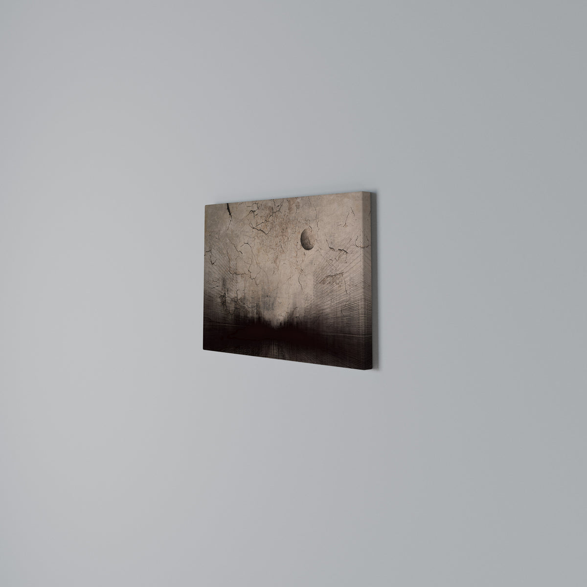 MOONBEAM THOUGHTS Cuadro en lienzo horizontal