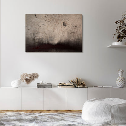 MOONBEAM THOUGHTS Cuadro en lienzo horizontal