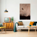 MOONBEAM THOUGHTS Peel and Stick Vertical Poster