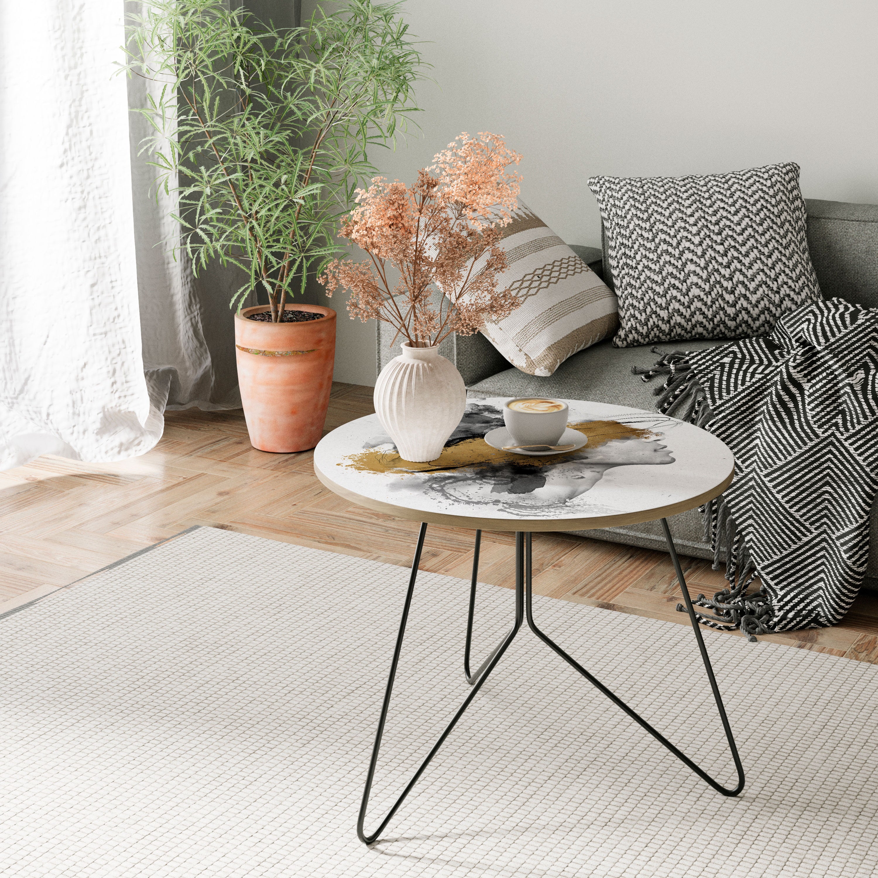 Mesa de centro GILDED BLINDNESS 69