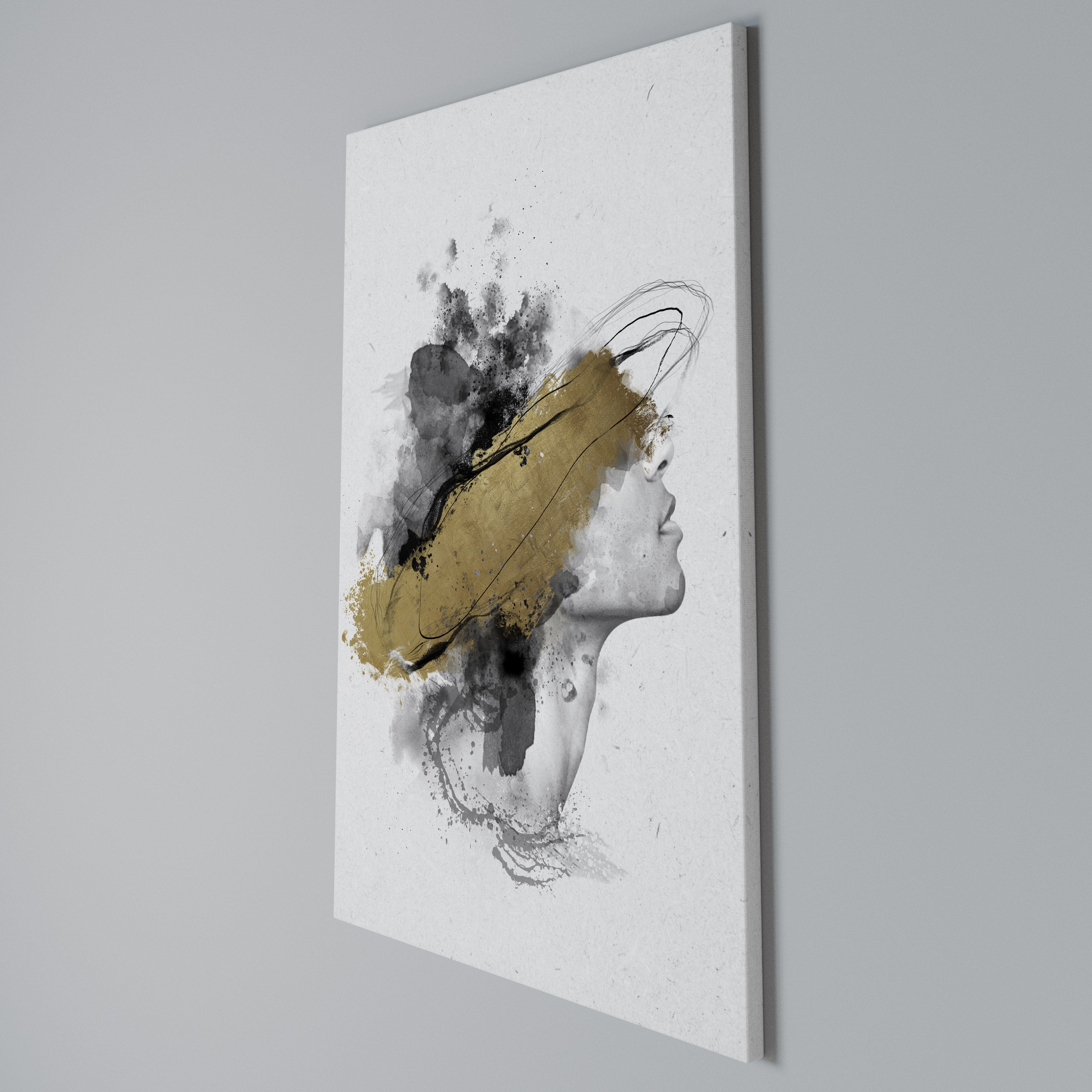GILDED BLINDNESS Cuadro en lienzo vertical