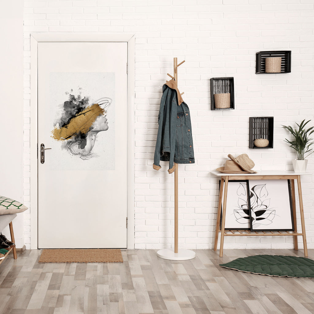 GILDED BLINDNESS Peel and Stick Vertical Poster