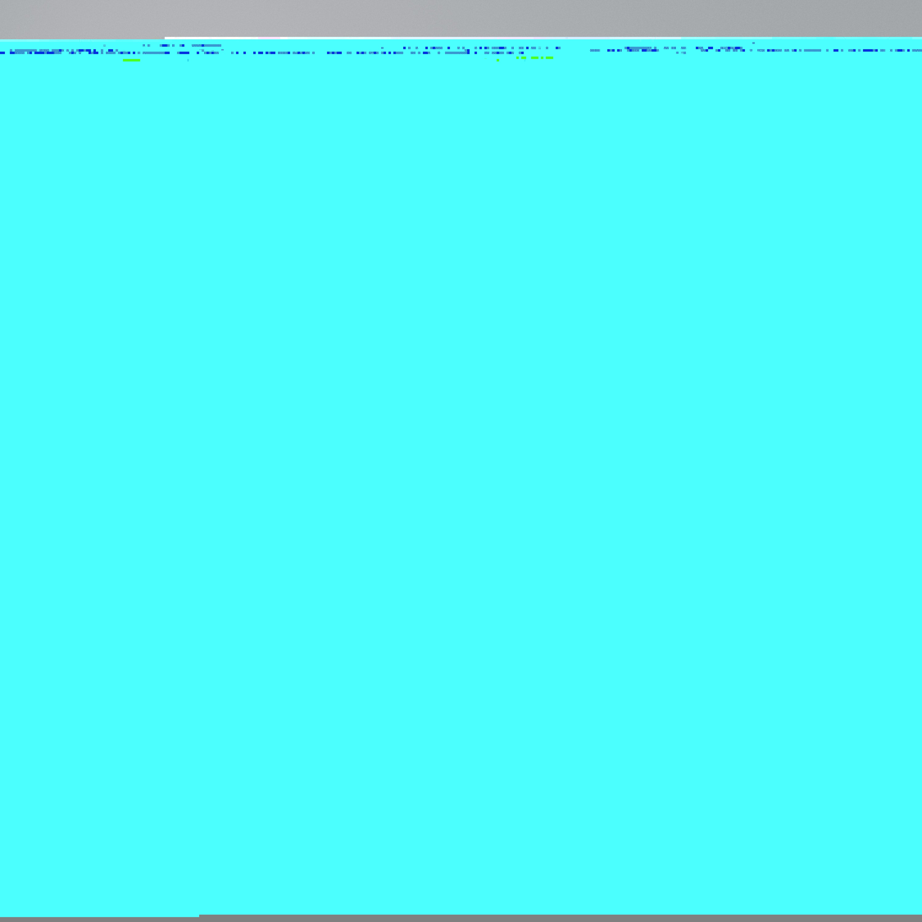 INKWELL TURQOISE Cuadro en lienzo vertical