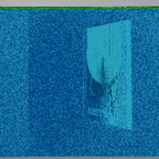 GREEN ABSTRACT Cuadro en lienzo vertical