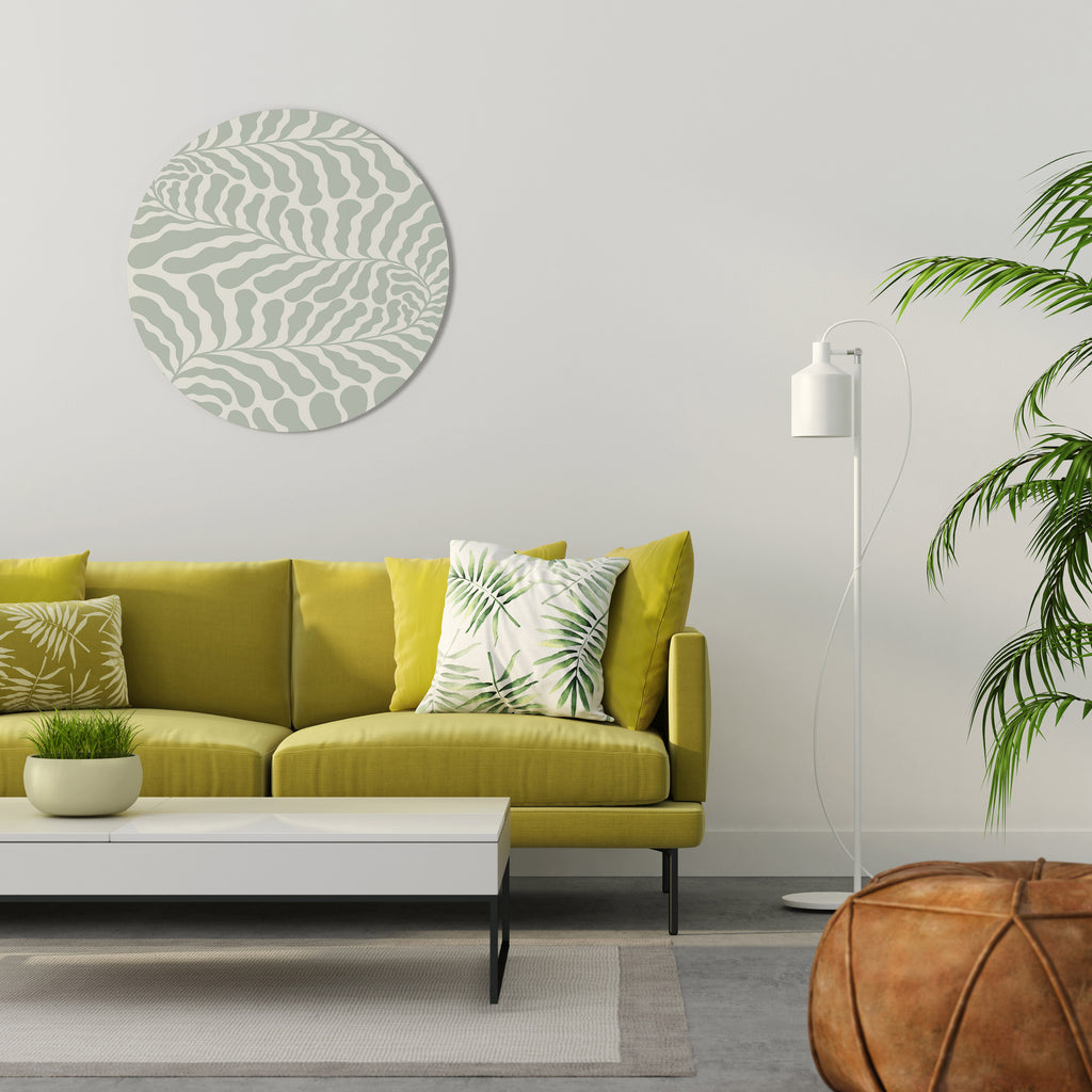 VERDURE LABIRYNTH Round Wall Art