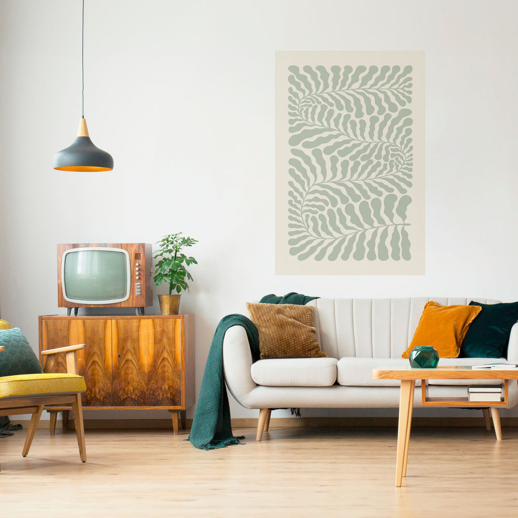 VERDURE LABIRYNTH Peel and Stick Vertical Poster