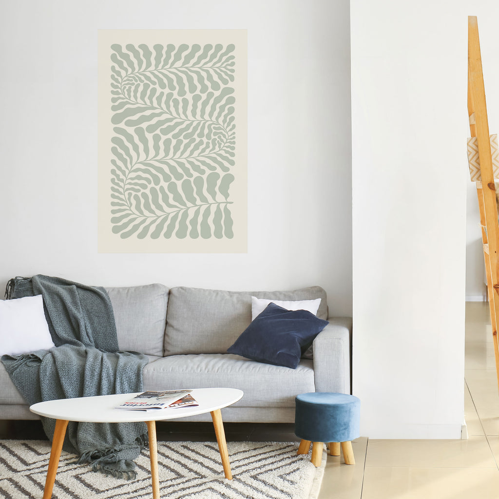 VERDURE LABIRYNTH Peel and Stick Vertical Poster