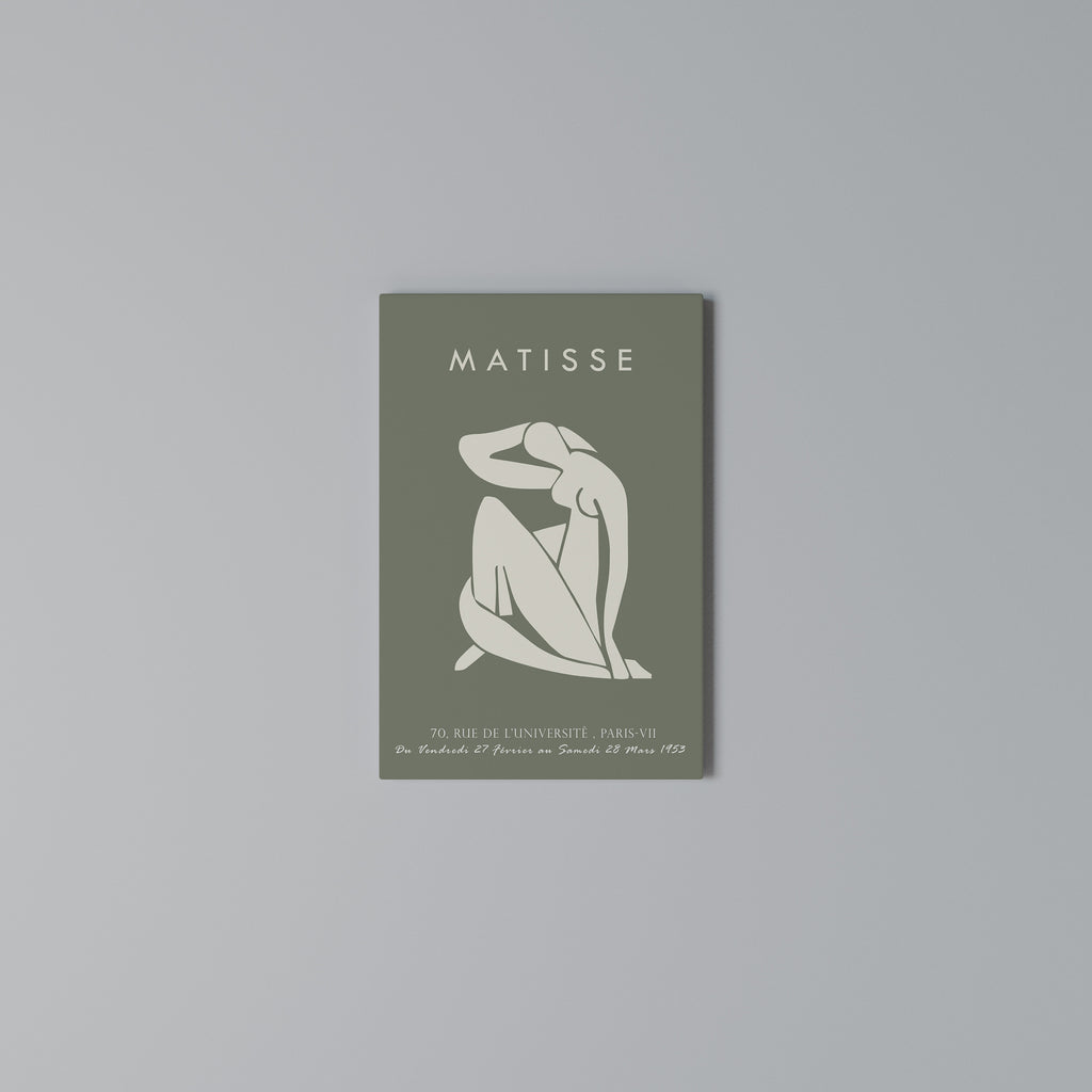 MATISSE NUDES Cuadro en lienzo vertical