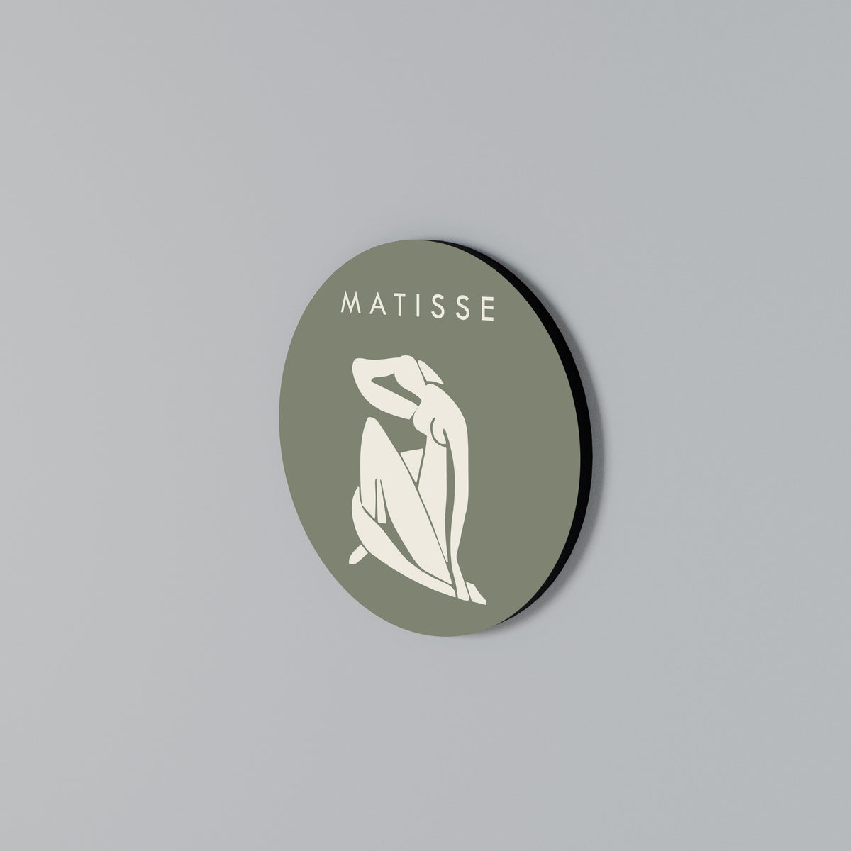 MATISSE NUDES Arte de pared redondo
